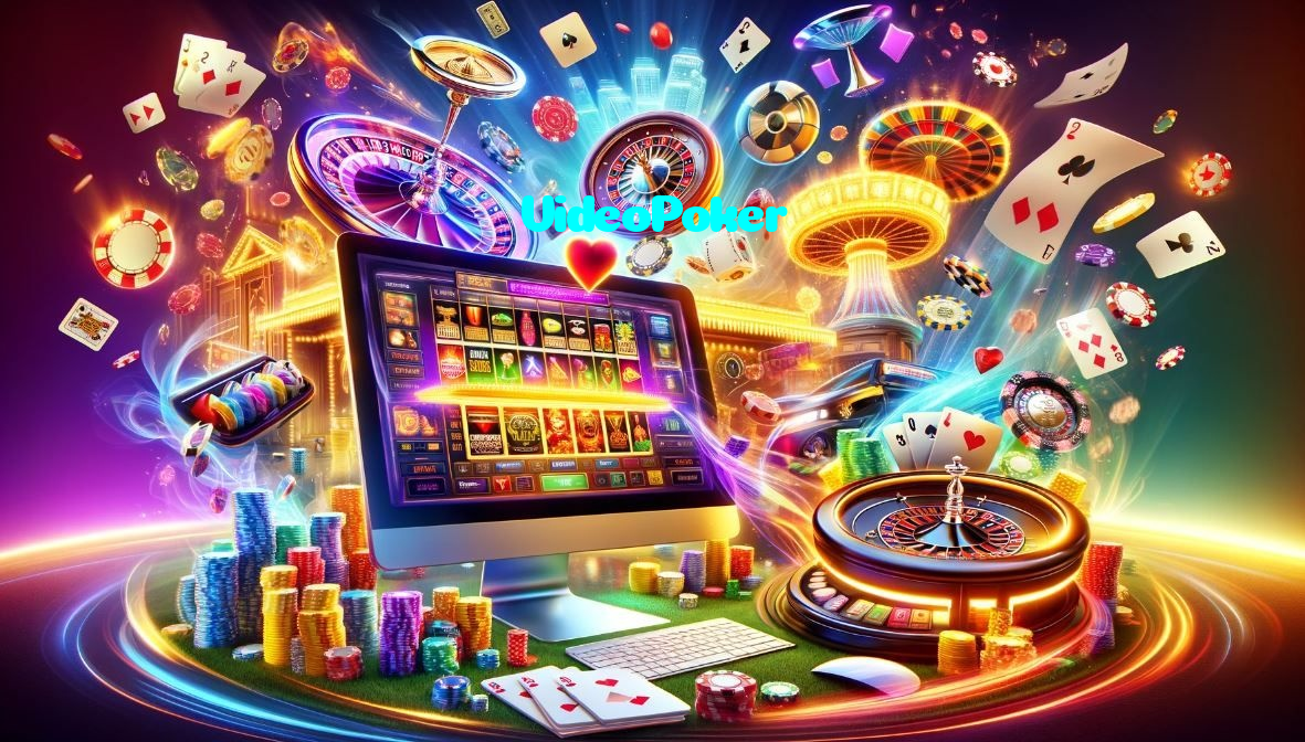 available types of VideoPoker bet including pre-match live express and system bets